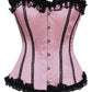 Vladya Burlesque Lace Frill Overbust Corset