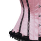Vladya Burlesque Lace Frill Overbust Corset