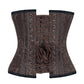 Mady Brown Steampunk Underbust Corset