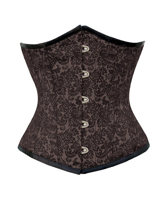 Mady Brown Steampunk Underbust Corset