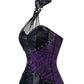 Ellesse Gothic Overbust Corsets with Attached Neck Gear