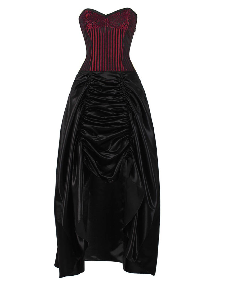 Apsel Gothic Corset Dress