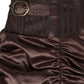 Anneliese Steampunk Brown Corset Dress