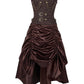 Trennen Steel Bone Steampunk Corset Dress