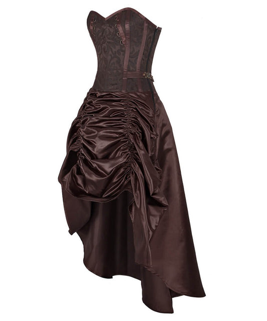 Barnardel Steampunk Brocade Corset Dresses
