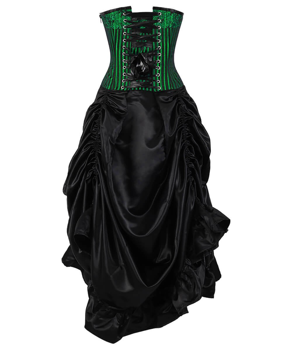 Calinda Brocade Corset Dress