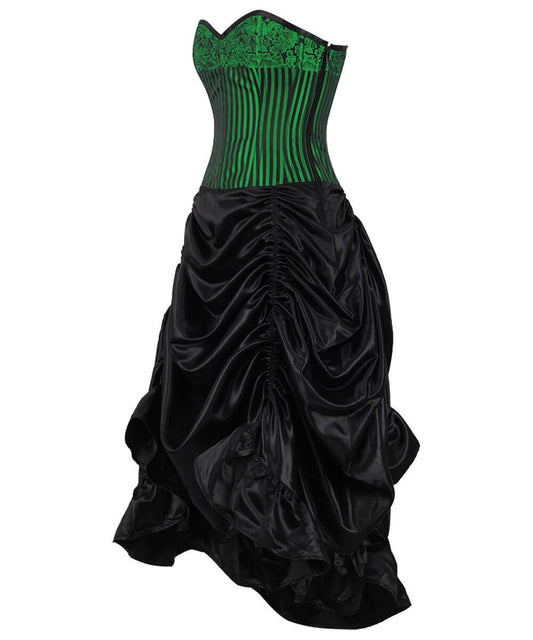 Calinda Brocade Corset Dress