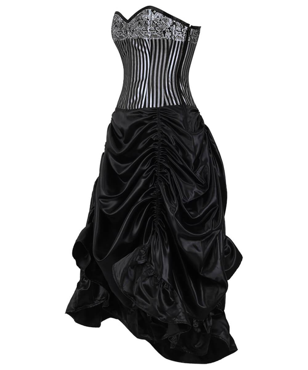 Caitrin Brocade Corset Dress