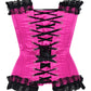 Phemie Burlesque Magenta Acrylic Boned Corset