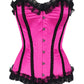 Phemie Burlesque Magenta Acrylic Boned Corset