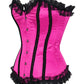 Phemie Burlesque Magenta Acrylic Boned Corset