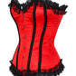 Deion Red Bursleque Overbust Corset