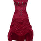 Holea Overbust Gathered Corset Dress