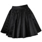 Danice Black Pleated Flared Skirt
