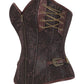 Celenne Steampunk Overbust Corset Steel Boned