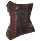 Geremia Underbust Steampunk Corset with Chains