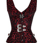 Neiel Gothic Buckle Overbust Corset