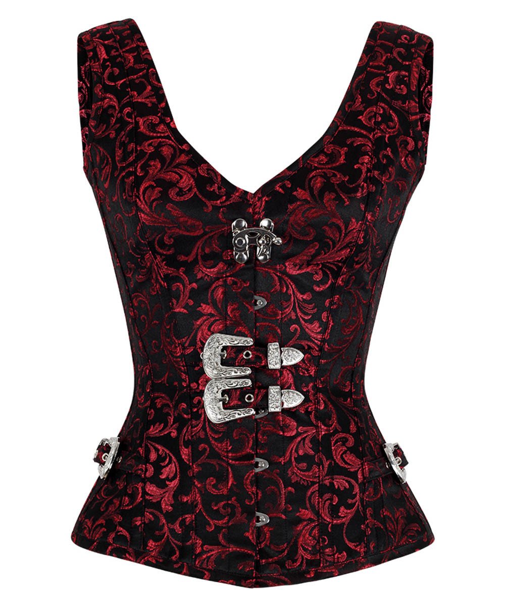 Neiel Gothic Buckle Overbust Corset