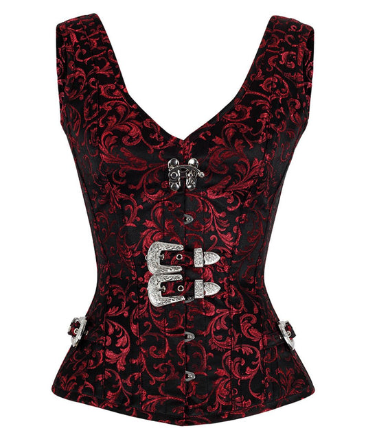 Neiel Gothic Buckle Overbust Corset