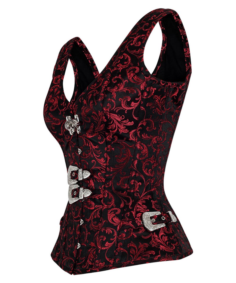Neiel Gothic Buckle Overbust Corset