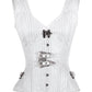 Malache Gothic Overbust White Corset