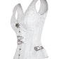 Malache Gothic Overbust White Corset