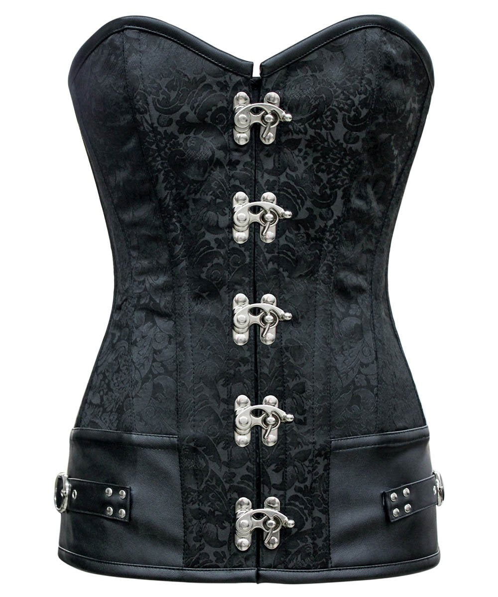 Irene Black Steampunk Corset