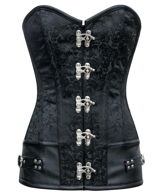 Irene Black Steampunk Corset