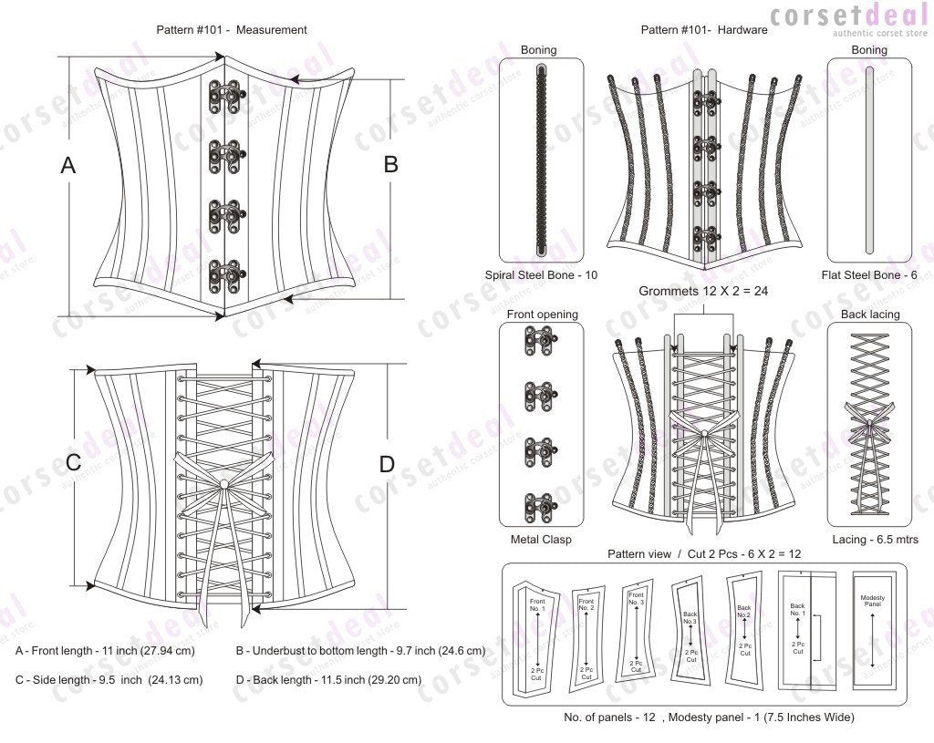 Willie Steampunk Corset