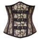 Willie Steampunk Gold Underbust Plus Size Corset