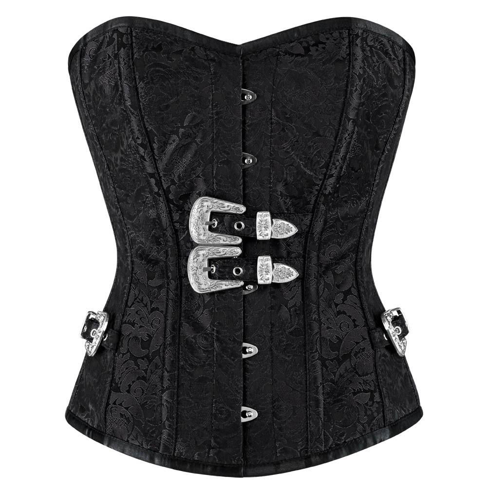 Evita Plus Size Gothic Overbust Corset
