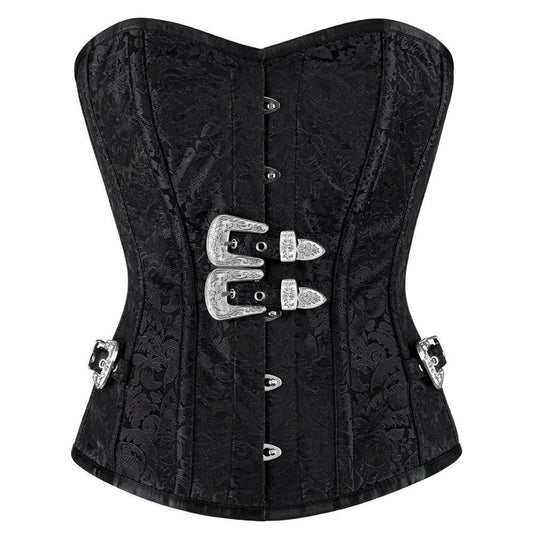 Evita Plus Size Gothic Overbust Corset