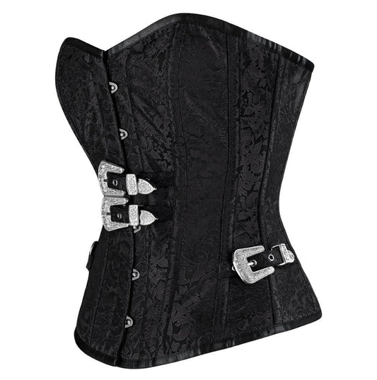 Evita Plus Size Gothic Overbust Corset