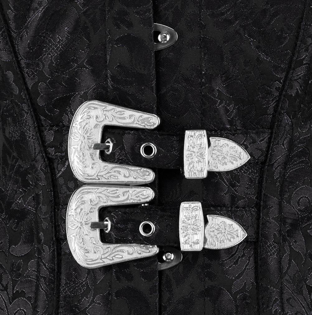 Evita Plus Size Gothic Overbust Corset