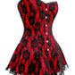 Mindy Overbust Lace Overlay Corset Dresses