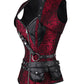 Winnifred Gothic Overbust Reversible Corset
