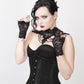 Rosy Black Gothic Waist Training Corset