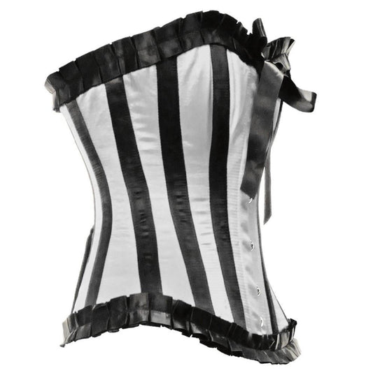 Adelle White Waist Training Corset