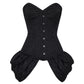 Haimati Black Burlesque Fashion Corset