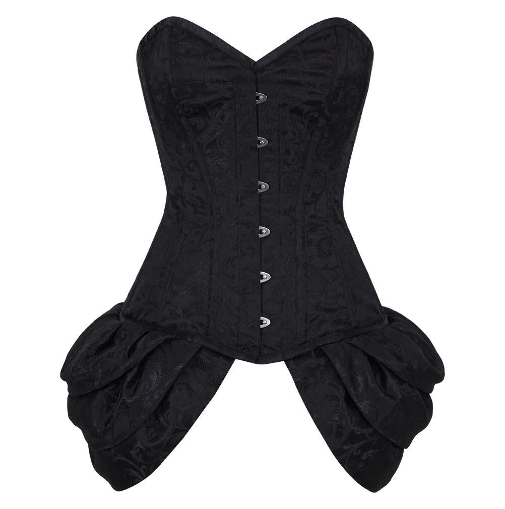 Haimati Black Burlesque Fashion Corset