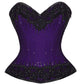 Remus Purple Overbust Couture Corset