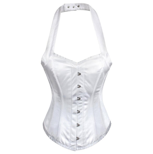 Dahlia White Corset