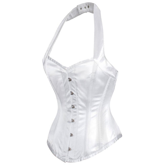 Dahlia White Corset