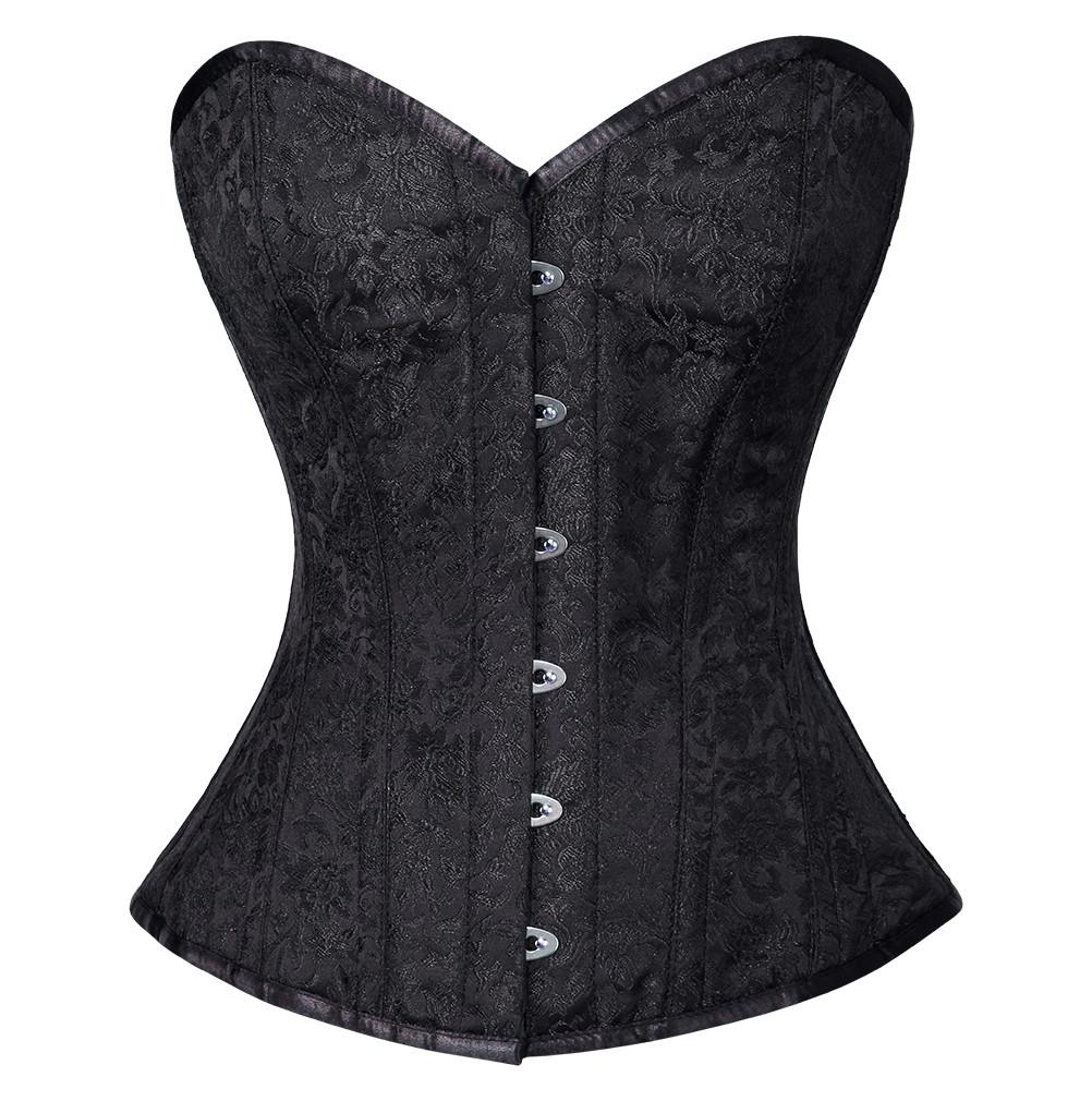 Romaine Black Corset