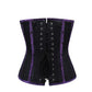Jamiya Satin Overbust Steel Boned Corset