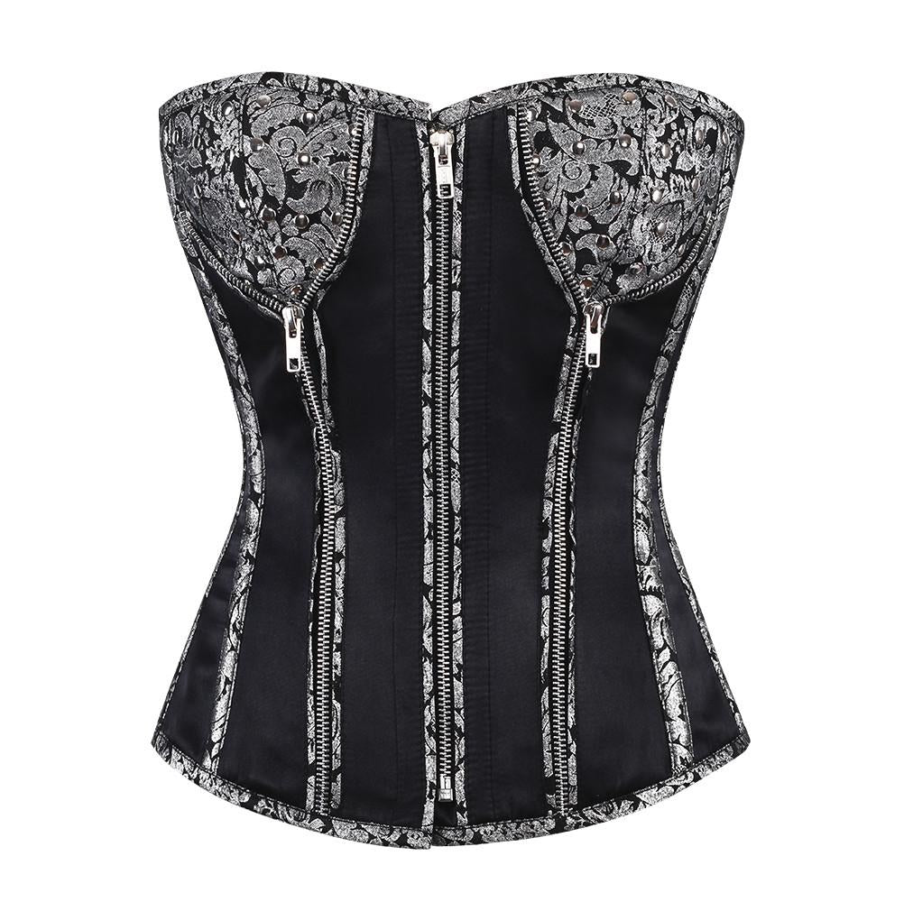 Maggie Satin Overbust Corset for Sale