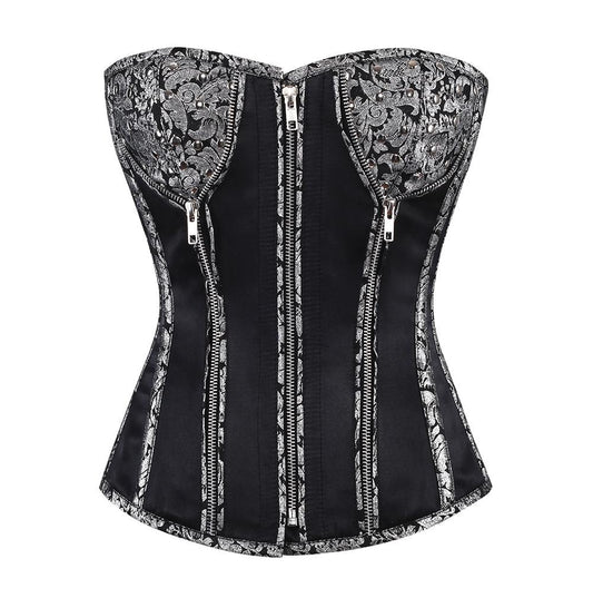 Maggie Satin Overbust Corset for Sale