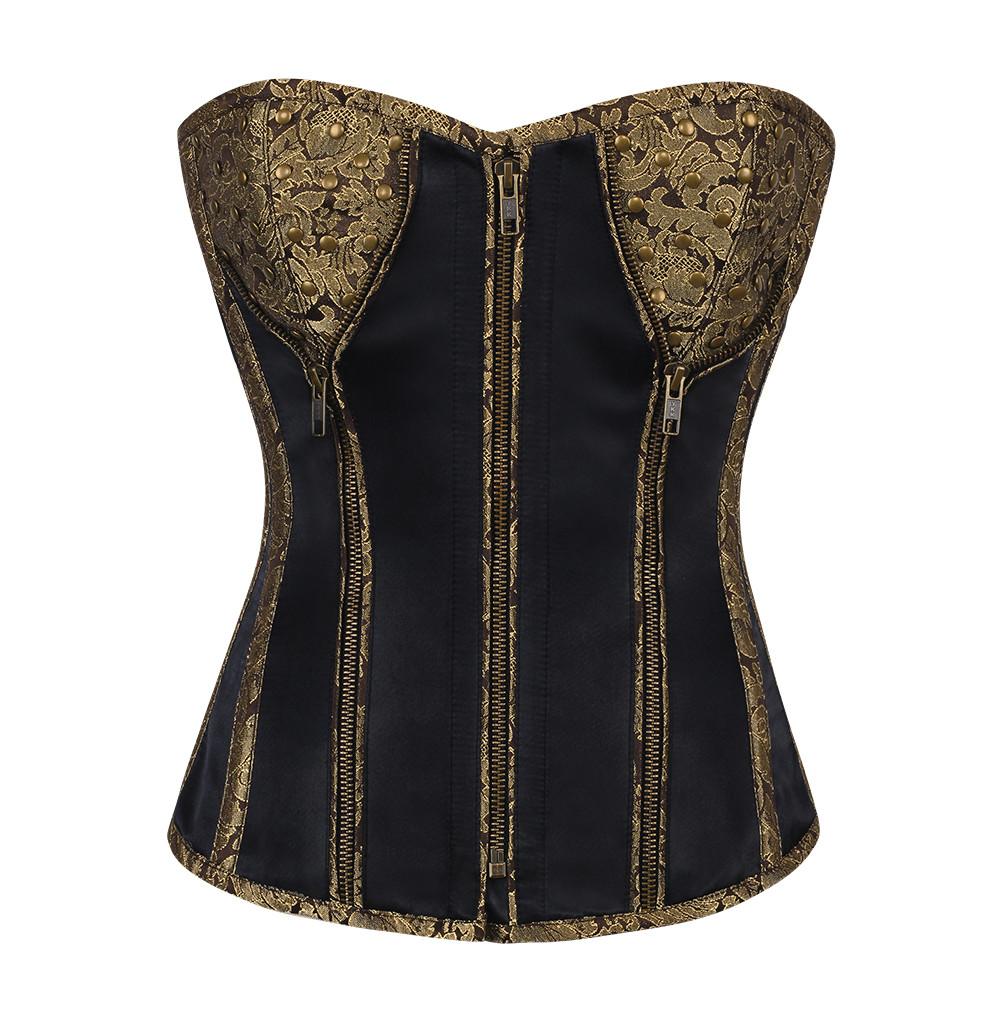 Corra Satin Overbust Corset