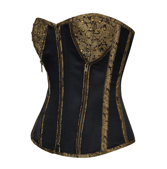 Corra Satin Overbust Corset