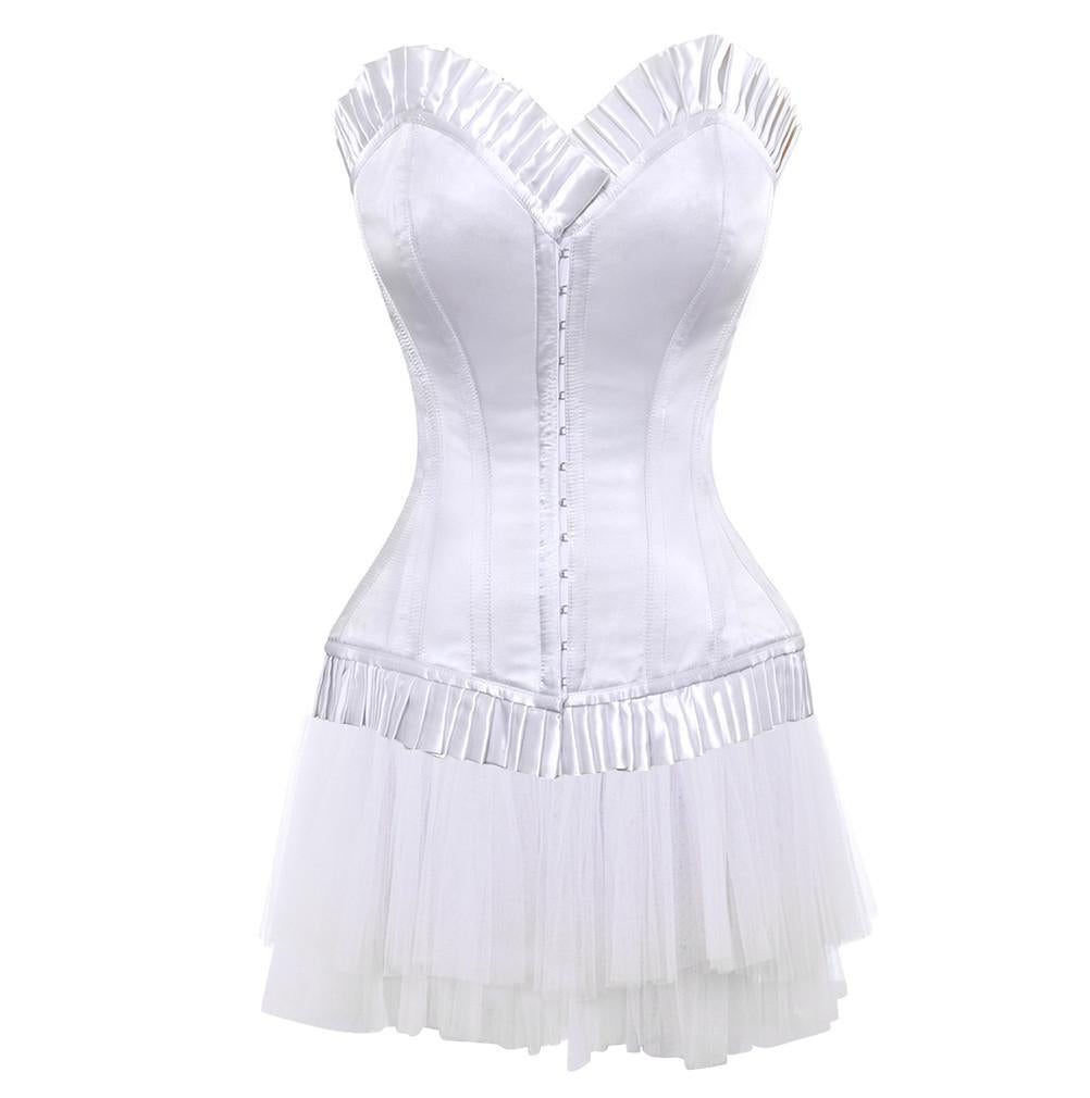 Amity White Corset
